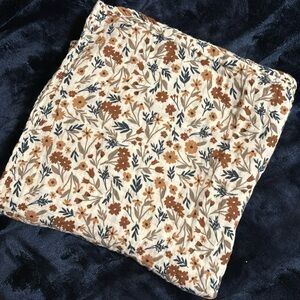 SpearmintLove Muslin Swaddle, Harvest Floral